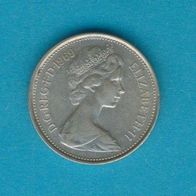 Großbritannien 5 Pence 1969