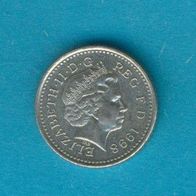 Großbritannien 5 Pence 1998