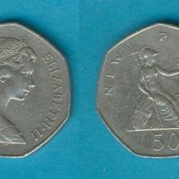 Großbritannien 50 Pence 1979