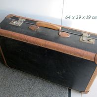 Opas schöner alter Koffer * Oldtimer Reisekoffer 64 x 39 x 19 cm
