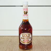 Gold Rausch - Pfirsich Liqueur mit Blattgold - 0,5 l, 20% vol.