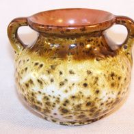Kleine Keramik Henkel-Vase, West Germany, Modell-Nr. - 3044