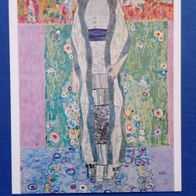 Ak. Gustav Klimt - Bildnis Adele Bloch-Bauer stehend - nicht gelaufen