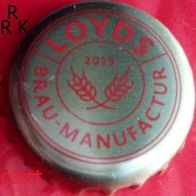Loyds Brau-Manufactur Bier Brauerei Kronkorken Wagenfeld 2022 Kronenkorken in benutzt