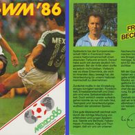 Ferrero Sammelalbum Fußball WM ‘86 komplett Rarität