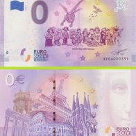 0 Euro Schein Legoland XEGA 2020-9 selten niedrige Nr 332