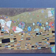 Ak. Gustav Klimt - Der Kuß - nicht gelaufen