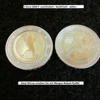2 Euro 2020 - F - Kursmünze (Adler) - Bankfrisch -uncirkuliert