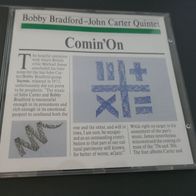 Bobby Bradford-John Carter Quintet - Comin´ On - CD Jazz