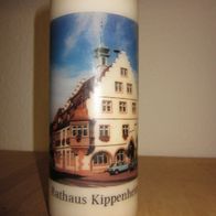 Kippenheim Rathaus Farbdruck-Kerze 180 x 70 mm ungebraucht -