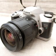 analolge Spiegelreflexkamera Canon EOS 500N Objektiv Tamron 28-80mm 3.5-5.6