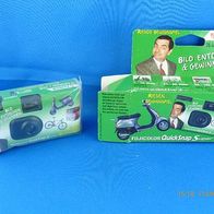 Original Fujifilm Mr. Bean Einwegkamera für 26 Aufnahmen noch OVP "echte Rarität