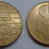 Niederlande 5 Gulden 1988 ## Kof10