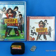 Camp Rock Fanpaket "Soundtrack, DVD, Schweißband und Anhänger"