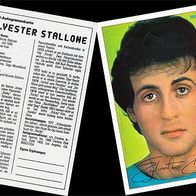 Sylvester Stallone (Bravo-Autogrammkarte)