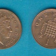 Großbritannien 1 Penny 2007