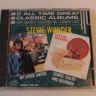 Stevie Wonder - My Cherie Amour / Signed, Sealed and Delivered, CD - Tamla 1986