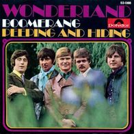 Wonderland - Boomerang / Peeping And.....- 7" - Polydor 53 088 (D) 1968 Achim Reichel