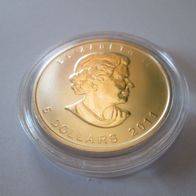 Maple Leaf 2011, 1 oz 9999 Silber, 5 Dollars, gekapselt