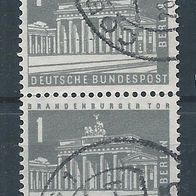 Berlin MiNr 140 Paar senkr. gestempelt (4399)