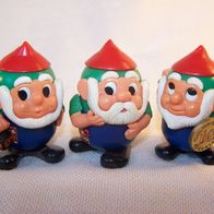 3 Ferrero Ü-Ei Zwergen Spardosen von 1993