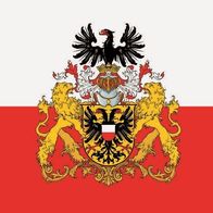 Flaggenfritze Stadt Köln Flagge – 30x45 Cm, Mit Großem Wappen, Polyester – Inkl. Gratis Aufkleber