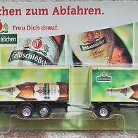 Werbetruck, Biertruck der Firma Feldschlößchen zum Abfahren, OVP