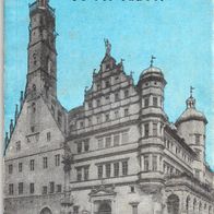 Rothenburg ob der Tauber, Reiseführer von 1952