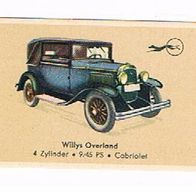 Abdulla - Autobilder Serie I Willys Overland Cabriolet Bild 121