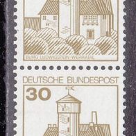 BRD Bund 914A Rollenmarke mit  postfrisch sechser Streifen #046877