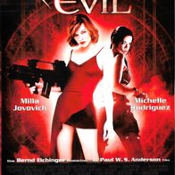 DVD - Resident Evil - 1 , mit Milla Jovovich und Michelle Rodríguez