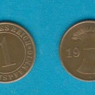 1 Reichspfennig 1929 A