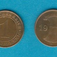 1 Reichspfennig 1925 A