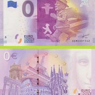 0 Euro Schein Das Ost - Ampelmännchen XEMZ 2020-3 selten Nr 1551
