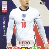 Panini Trading Card Fussball WM 2022 John Stones Nr.102 England