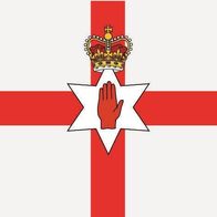 Nordirland Flagge 20 X 30 Cm – Bootsflagge Aus Polyester, Wetterfest & Farbecht
