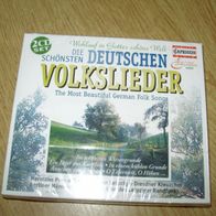 Die schönsten deutschen Volkslieder 2 CD´s OVP