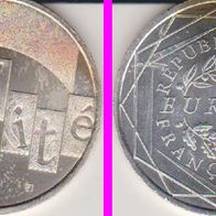 2013 Frankreich Egalite (Gleichheit) 5 Euro