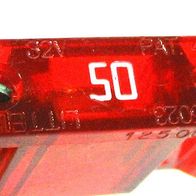 Littelfuse / Sicherung 299 - 32V / 50A - 4604602-4635023 - rot - neuwertig