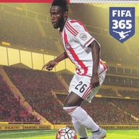 Olympiacos FC Panini Trading Card Fifa 365 Jahr 2016 Arthur Masuaku Nr.108