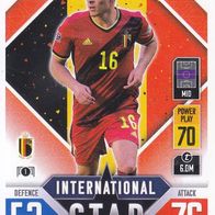 Torgan Hazard IS 8 International Star Topps Nation League 2022 Trading Card