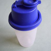 Tupperware Shaky Mini-Mix-Fix Messbecher Shaker 250 ml Blau