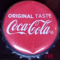 Coca-Cola Original Taste Kronkorken Kronenkorken aus Belgien in benutzt coke limo rot