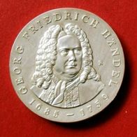 20 DDR Mark Silber Münze Georg Friedrich Händel von 1984