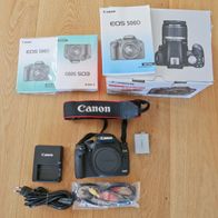 Canon EOS 500D 15.1 MP DSLR Nur Gehäuse