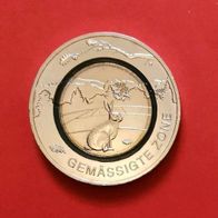 5 Euro Münze Gemässigte Zone von 2019 A, unzirkuliert