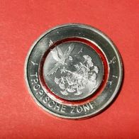 5 Euro Münzen Tropische Zone von 2017 A, unzirkuliert, mit Fehler!!