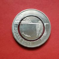 5 Euro Münzen Polare Zone von 2021 A, unzirkuliert