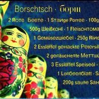 Telefonkarte: Borschtsch P 01 02.00 500.000