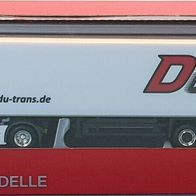 HERPA 313490 1:87 Scania CS 20 HD Koffer-Sattelzug „Du-Trans / German Truck Driver